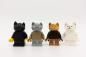 Preview: POLYTOY3d cat heads with LEGO
