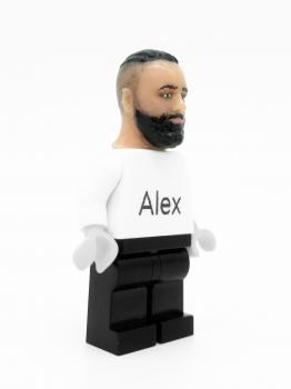 handpainted LEGO head